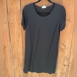 Wilfred Free (Aritzia) Black Shirt Dress